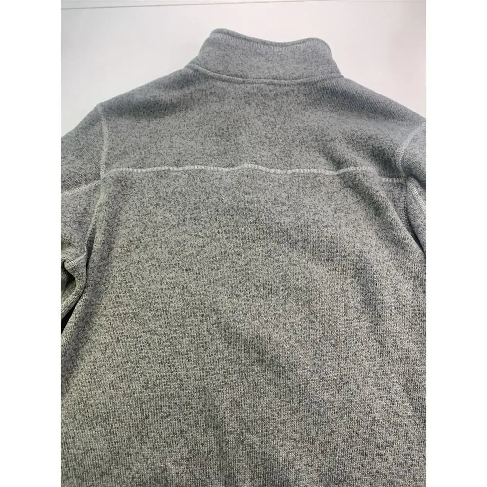 The North Face Quarter Zip Fleece Pullover Men’s Large Gray Outdoor Jacket